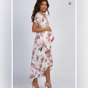 Pinkblush High Low Wrap Floral Dress